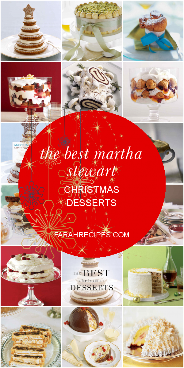 The Best Martha Stewart Christmas Desserts Most Popular Ideas of All Time